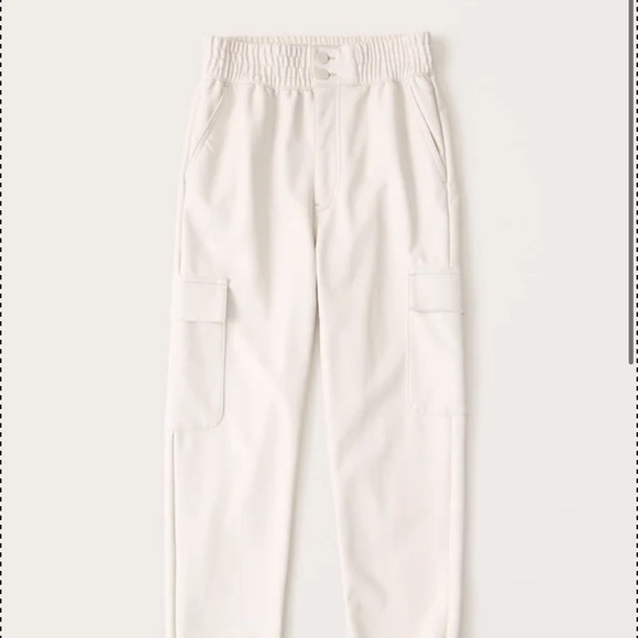 Vegan Leather Joggers - Picture 11 of 11